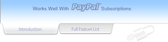 Ideal for PayPal Subscriptions - Supports IPN